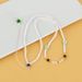Shell Necklace Macaron Candy Colored Round Small Rice Beads Fresh, Sweet, Fashionable Collarbone Sweater Chain_ipsvogv.com