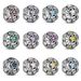 Women's Jewelry White Copper Silver Plated Birthstone Pendant Beads DIY Jewelry Accessories Bracelet_ipsvogv.com
