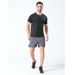 Men's Clothing Sports T-Shirt Quick-Drying Short-Sleeved Running Fitness Training Clothes Elastic Breathable Ice-Feel Cycling Clothes_ipsvogv.com