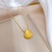 Body 【 Full Titanium Steel 】 Cool And Cool Style Shell Personality Minimalist. True Gold Necklace In The Furnace. Female 【 】 Minimalist. Furnace._ipsvogv.com
