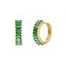 Women's Jewelry S925 Silver Needle Large Circle Zircon Earrings Ear Buckle Versatile Diamond Inlaid Multi Color Round Ear Ring Ear Buckle_ipsvogv.com