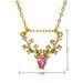 Micro Inlaid Deer Head Necklace For Girls Light Luxury Niche Design High End New Clavicle Chain Strong Chain Summer Gift_ipsvogv.com