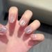 Hot Selling Fairy Like Pure Desire Three-dimensional Butterfly Cat Eye with Diamond Wearing Nail Patches 30 Handmade Phototherapy Nails_ipsvogv.com