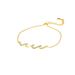 S925 Sterling Silver Bracelet Female Niche Wave Lines Diamond Simple Hand Jewelry_ipsvogv.com