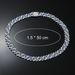Full diamond dual color Cuban jewelry trendy and exaggerated domineering neck chain hip-hop necklace_ipsvogv.com
