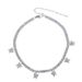 Women's Jewelry White Zircon Tennis Chain Necklace Tennis Choker Butterfly Pendant Adjustable 32+10_ipsvogv.com