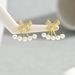 Simple, Fresh And Sweet Earrings For Women, Versatile, Inlaid With Zircon, Bow Design, Pearl Earrings, Forest Earrings_ipsvogv.com