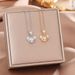 Fashionable, Simple, Full Of Diamonds, Cute Little Bear, Titanium Steel Necklace, Women's Instagram Trendy, Niche,_ipsvogv.com