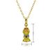 Cartoon Character Necklace For Girls Light Luxury Niche Design High End New Clavicle Chain Strong Chain Summer Gift_ipsvogv.com