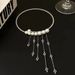 Niche Pearl Open Collar Women's High-end Cross Tassel Choker Necklace Collarbone Chain Accessories Trend_ipsvogv.com