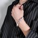 New Titanium Men's Pearl Trendy Skull Dice Head Hip Hop Stainless Steel Necklace, Couple Jewelry_ipsvogv.com