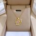 【 Titanium Steel 】 A Thread Hollow Heart Of Diamonds, Light Luxury Temperament, Gorgeous Full Diamond Necklace, Women's_ipsvogv.com