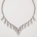 Exaggerated Crystal Rhinestone Collarbone Chain Pearl Necklace Jewelry High-end Versatile Female Light Luxury Choker_ipsvogv.com