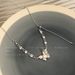 tassel Butterfly Zircon Necklace For Girls In Summer 2024, New Accessories, ! Light Luxury, Niche, High-end, Collarbone_ipsvogv.com