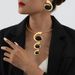 Women’s Jewelry Set Fashion Shaped Pendant Necklace Earrings Set Beautiful Temperament Hot Selling Jewelry Exaggerated_ipsvogv.com