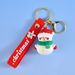 Christmas Small Gift Keychain Cartoon Santa Claus Doll Female Bag Pendant Snowman Creative Gift_ipsvogv.com
