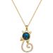 Cat 【 】 Starry Sky Light Luxury Charm Gorgeous Full Diamond Necklace Women's Versatile Clavicle Titanium Steel Chain 【 】_ipsvogv.com