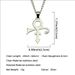 Creative New Product Jewelry Smooth Cross Symbol Pendant Stainless Steel Cuban Chain Personalized Necklace_ipsvogv.com