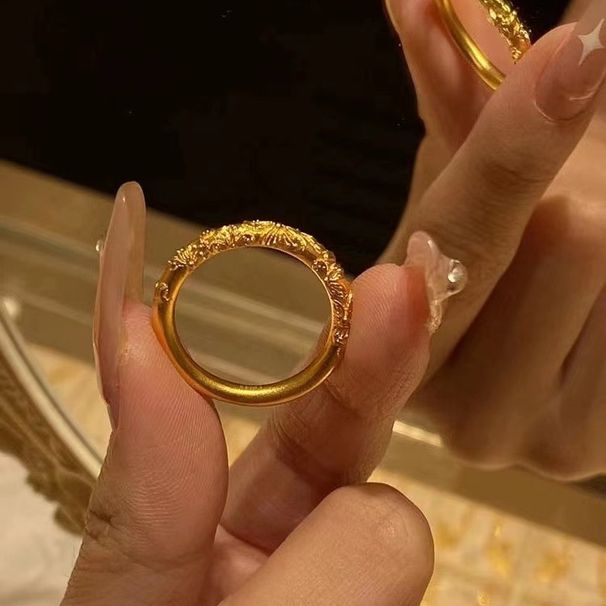 Small Fresh Color Adjustable For Women 2024 New Exquisite And Versatile Couple Index Finger Ring_ipsvogv.com