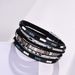 Bohemian Style Magnetic Buckle Leather Versatile Women's With Multi-layer Winding Bracelet_ipsvogv.com