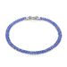 Unisex double row full diamond ladies zircon crystal tennis bracelet hot selling platinum plated jewelry_ipsvogv.com