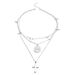 Jewelry Hot Selling Strip Clover Cross Multi-layer Necklace_ipsvogv.com