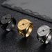 Titanium steel fitness sports men's ring bodybuilding rhino head power ring exercise give up jewelry_ipsvogv.com