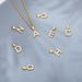 popular retro jewelry English letters copper zircon water wave chain pendant stainless steel chain letter necklace_ipsvogv.com
