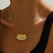 2024 ew sweet ad fresh wome's log ecklace with persoalized curved frosted desig, high-ed feelig collarboe_ipsvogv.com