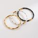 ZB0167 Internet famous stainless steel bamboo joint closed loop INS style fashionable drip oil design feeling bracelet_ipsvogv.com