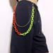 Trend Fluorescent Acrylic Trouser Chain Punk Retro Trouser Chain Color Double Waist Chain_ipsvogv.com