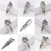 Instagram Fashion 8 Geometric Head Pearl One Piece Set With Diamond Hollow Finger Joint Ring_ipsvogv.com