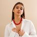 Acrylic Bead Necklace Female, European And American Trendy Fashion Personality Internet Celebrity Summer Travel Vacation With Collarbone Chain_ipsvogv.com