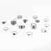 New Moon Butterfly Chain Hollow Turquoise Opening 14 Piece Set Ring_ipsvogv.com