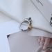 Light Luxury, Trendy, Fashionable, Niche Design, Cute Style, Inlaid With Mouse Cheese Ring, Ring_ipsvogv.com