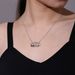 Yoyo Luming Necklace S925 Sterling Silver Natural Colored Gemstone Pendant Niche Design Jewelry Necklace For Women_ipsvogv.com
