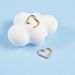 G23 Titanium Nose Ring PVD Layer Daith Heart Earring Hoop Helix Rings Hinged Segment Cartilage Tragus Hoop with Clear CZ_ipsvogv.com