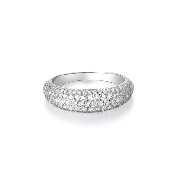 S Silver Street Cuba Multiple Rows Full Diamond For Men And Women Ins Trendy Hip Hop Personalized High End Niche Rings_ipsvogv.com