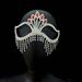 Tassel rhinestone mask for women, high end fashion, full diamond feather mask, masquerade accessories_ipsvogv.com