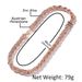 Hip Hop Alloy Diamond Inlaid 9mm Gold Fried Dough Twists Fashionable Exaggerated Men's Necklace Multi Specification_ipsvogv.com