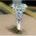 Sanjie Fashion Extra Large Zircon Charm Women's Ring Accessories_ipsvogv.com