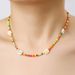Ethnic Style Flower Necklace Daisy Stacking Clavicle Chain_ipsvogv.com