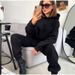 Women's Clothing autumn and winter new hooded sweatshirt casual sports suit_ipsvogv.com