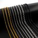 1.5/2/3/4/5/6MM stainless steel corner chain with plain chain gold/steel/black 45 75cm_ipsvogv.com