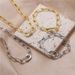 Women's Jewelry Micro Inlaid Pin Chain Necklace Bracelet Hip Hop Fashion Jewelry_ipsvogv.com