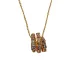 classic snake designer necklace women rose gold stainless steel white crystal diamond pendant nature sailormoon love_ipsvogv.com