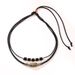 Tianzhu Tibetan Blue Necklace Personalized Woven Wax Rope Ancient Pendant Collar Chain Punk Fashion Men's Jewelry_ipsvogv.com