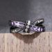 Cao Shi's Sweet Cool Girl Must Have Ring For Women, Black Purple, Small And Unique Personalized Jewelry, Double Layer_ipsvogv.com
