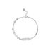 S999 Pure Silver Copper Coin Bracelet With Niche Design, High-end Feel, Simple New Style For Girls, Cool And Trendy_ipsvogv.com