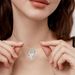 Hot Selling Simple And Fashionable I Love You Love Memory Hollow Heart Shaped Pendant Interwoven Love Necklace For Women_ipsvogv.com